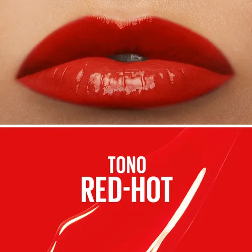 Labial Maybelline Líquido Vinyl Ink 25 Red Hot