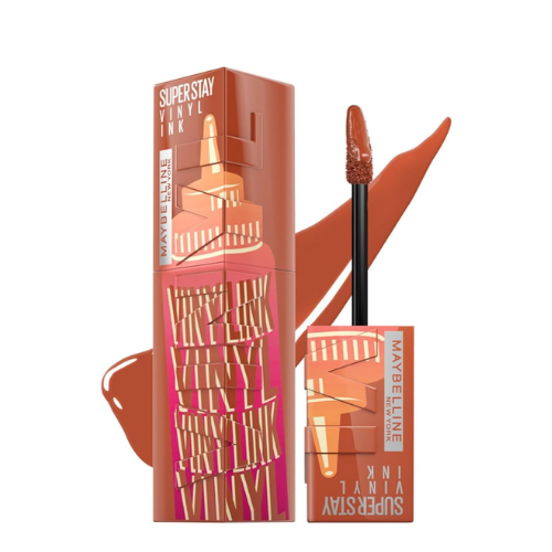 Maybelline – Labial SuperStay Vinyl Ink 185 Caramel