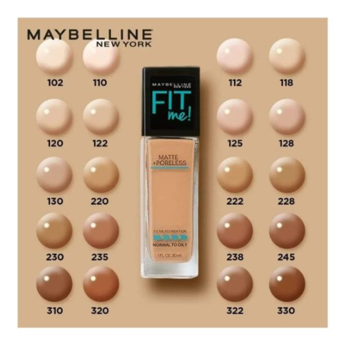 Maybelline Fit Me Matte + Poreless