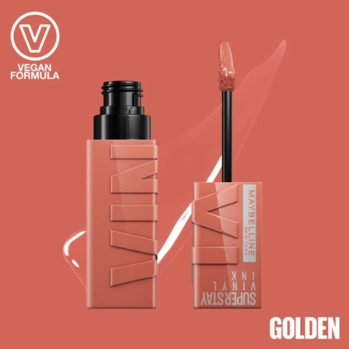 Labial Maybelline Líquido Vinyl Ink 105 Golden
