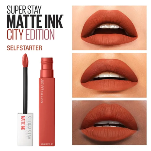 Labial Maybelline SuperStay Matte Ink 130 City Self Starter