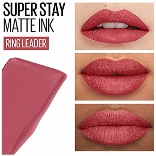 Labial Maybelline SuperStay Matte Ink 175 Pink Ringleader