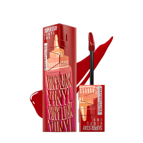 Maybelline – Labial SuperStay Vinyl Ink 200 Salsa